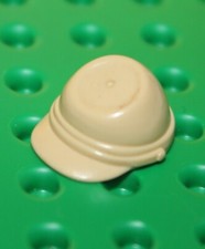 Lego Indiana Jones Minifig Tan Headgear Cavalry Cap Kepi ref 30135 set 7622