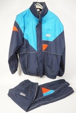 Vintage Adidas Aditex Design Veste Imperméable Avec Pantalon Pluie Gr. 7