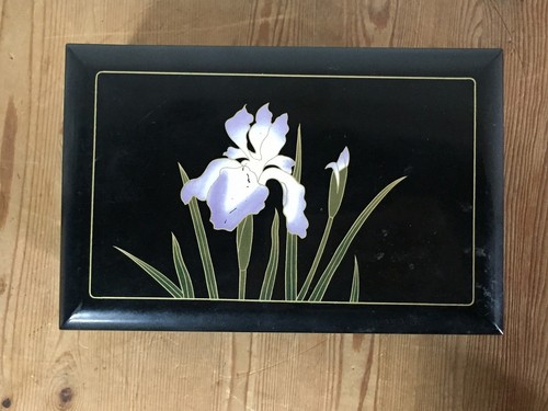 Boîte bijoux vintage avec - boîte, À