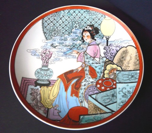 Assiette japonaise décorative - assiette,