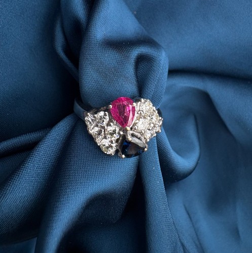 Bague joaillerie blanc - bague,