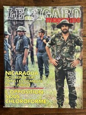 FIGARO MAGAZINE Sept 1984 - NICARAGUA Stedman FAGOTH CHLOROFORME Actualités Pub