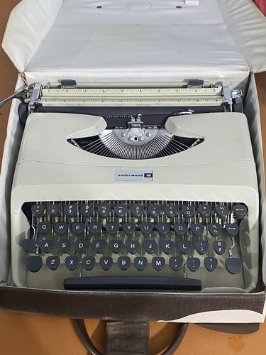 Máquina escribir portátil - máquina, de