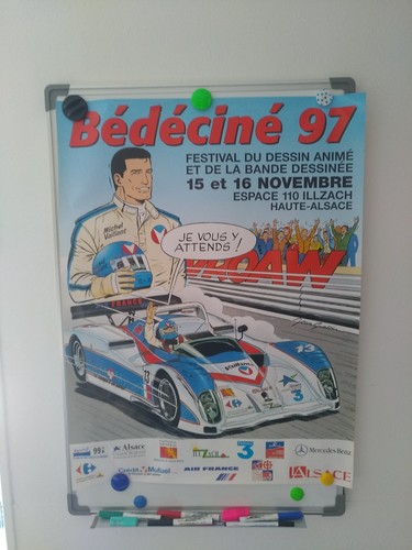 Une affiche bande dessiné - bande,