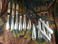 6 grands couteaux + 6 petits