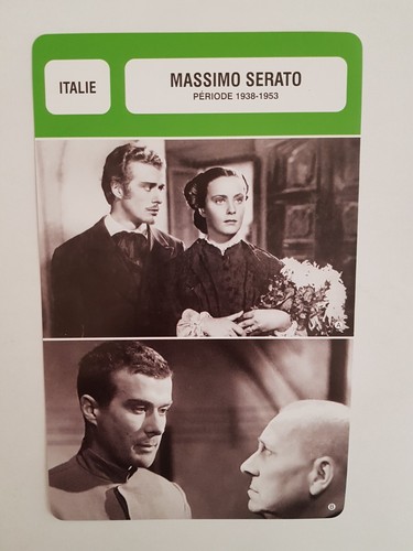 Carte fiche cinema massimo - ,