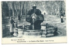 13  AIX EN PROVENCE  LA FONTAINE D EAU CHAUDE COURS MIRABEAU