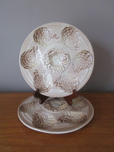 Assiettes huîtres - assiettes, à