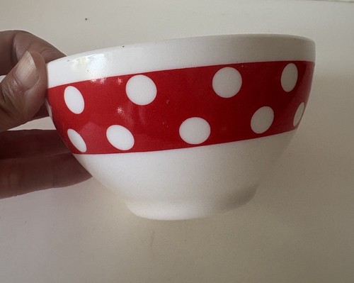 Joli bol polka - pois, blanc