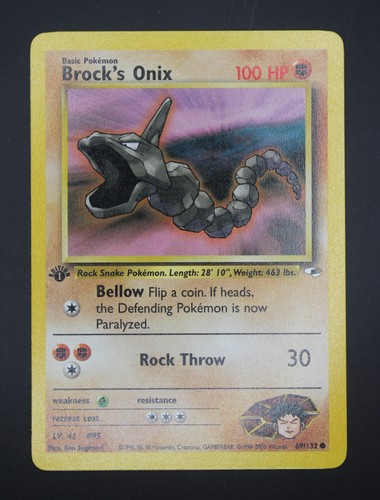 Carte pokemon 132 brock s - pokemon, brock's