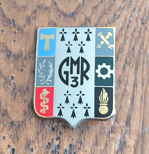 Insigne gmr groupement de - 3°,