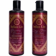 LISSAGE NOIA HAIR - INDIAN LISS -HUILE D'AMLA,CAVIAR & GINSENG INDIEN -2*200 ML.