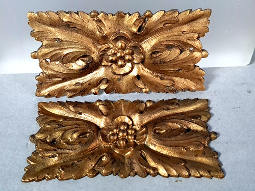 Ancienne paire plaque - paire, de