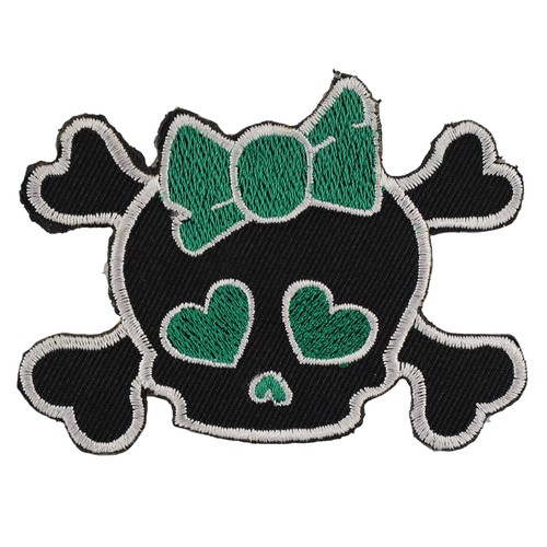 Patch ecusson crâne - patch, avec