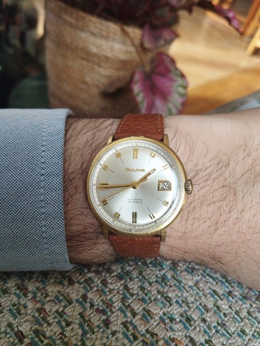 Montre bulova automatic plaque - bulova,