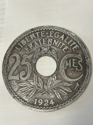 Médaille sous verre pièce - pièce, 25