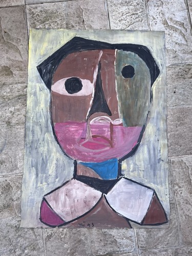 Grande peinture gouache - grande,