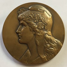 Médaille en Bronze, Marianne Républicaine Française