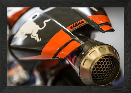 Ktm moto framed wall - moto,