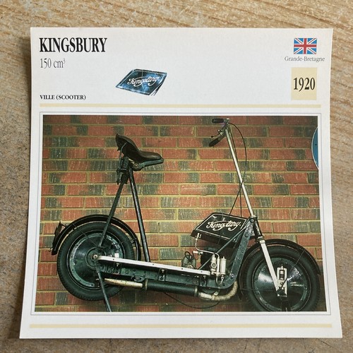 Kingsbury 150 1920 carte - 150,