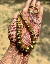 Collier Mala en perles de