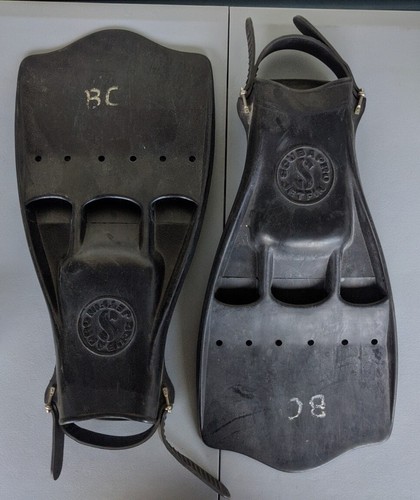 Scubapro jetfin black rubber - black,