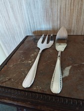 Couvert de Service à Poisson Orfèvrerie Argental en Métal Argenté