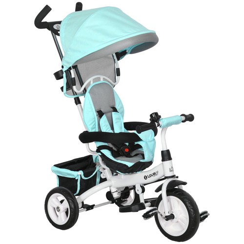 Homcom tricycle bébé - tricycle,