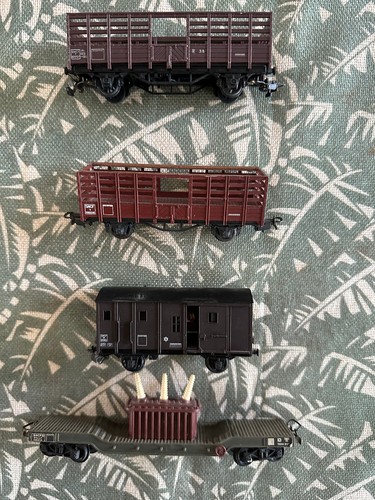 Lot wagons 5 - de, jouef-1