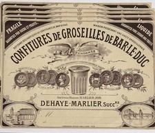 5 Etiquettes anciennes