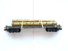 Wagon Jouef Marchandises Plat Rancher à Bogies SNCF Transport Grumes réf 6550