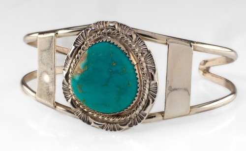 Bracelet manchette argent - manchette, en