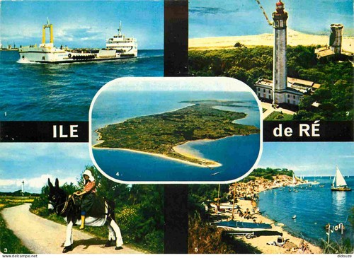 Carte postale ile de - postale,