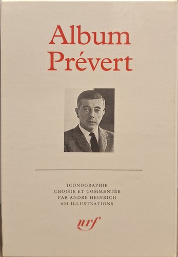 Album prévert pléiade - la,