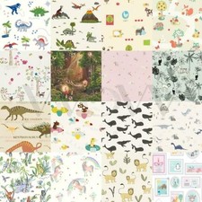 Enfants Animal Peint - Mer Jungle Dinosaures Oiseaux Licornes Baleines Lions