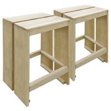 Lot de 2 Tabourets de Bar