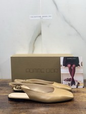 Pomme D’or Sling Back En Cuir Camel Chaussure Femme 40