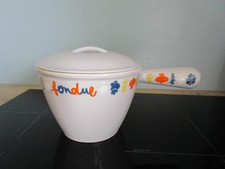 Poêlon  à fondue avec