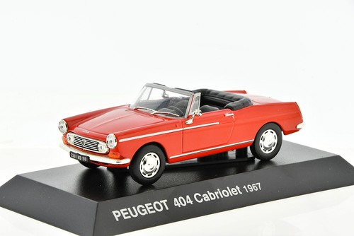 Peugeot 404 cabriolet red 1967 - peugeot,