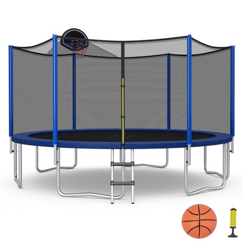 12ft outdoor large - large, trampoline