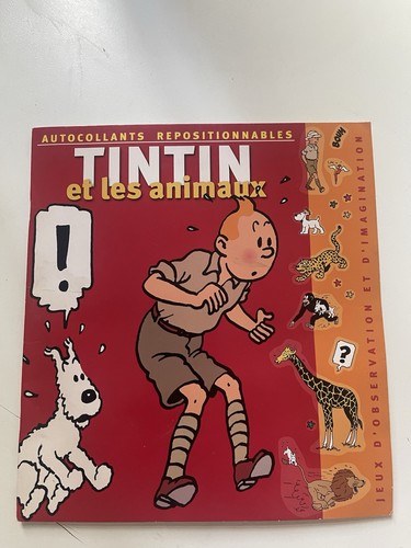 Tintin les animaux - tintin,