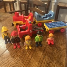 Playmobil 123 Train w/Car