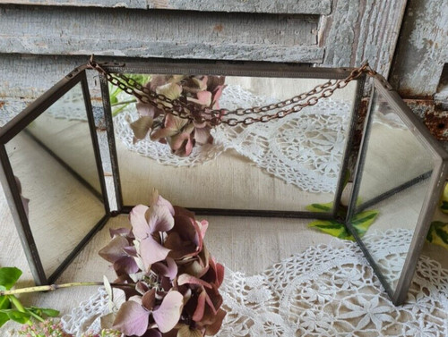 Ancien triptyque miroir - triptyque, de