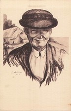 CP ILLUSTREE MARAICHER PORTRAIT - 56495