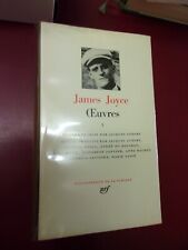James Joyce Oeuvres  I