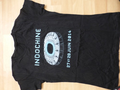 Indochine shirt officiel - indochine, t-shirt