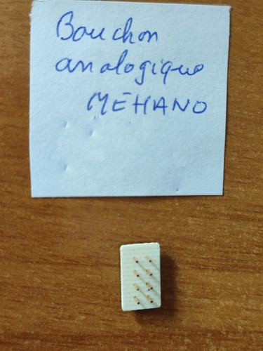 Bouchon analogique mehano t236 - bouchon,