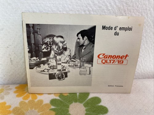 Ancien mode emploi notice - ancien, d’emploi