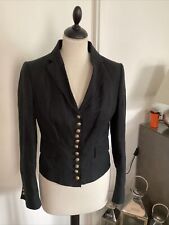 Veste lin JOSÉPHINE & CO taille 38 noire irisée très bon état