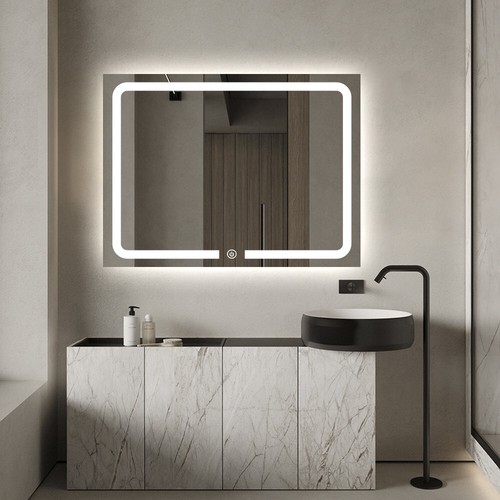 Miroir led salle - miroir, de